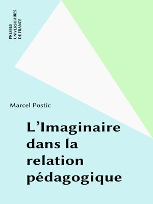 cover image of L'Imaginaire dans la relation pédagogique